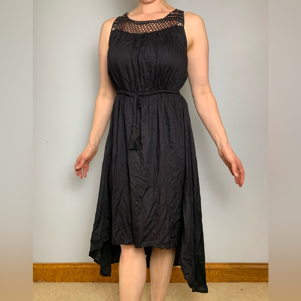 NWT swimsuits for all black maxi dress size 10/12